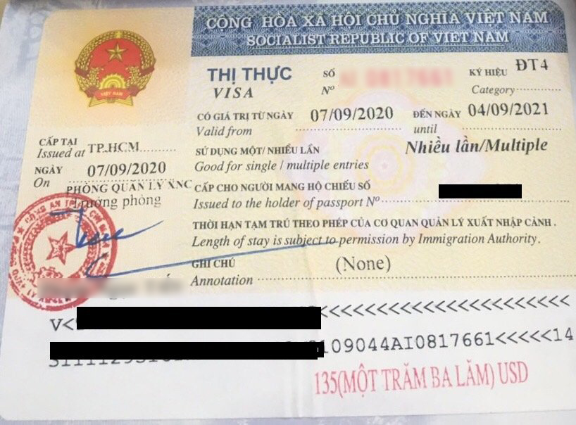 visa đầu tư Việt Nam
