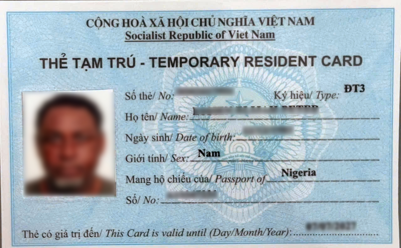 Thẻ tạm trú cho nhà đầu tư nước ngoài