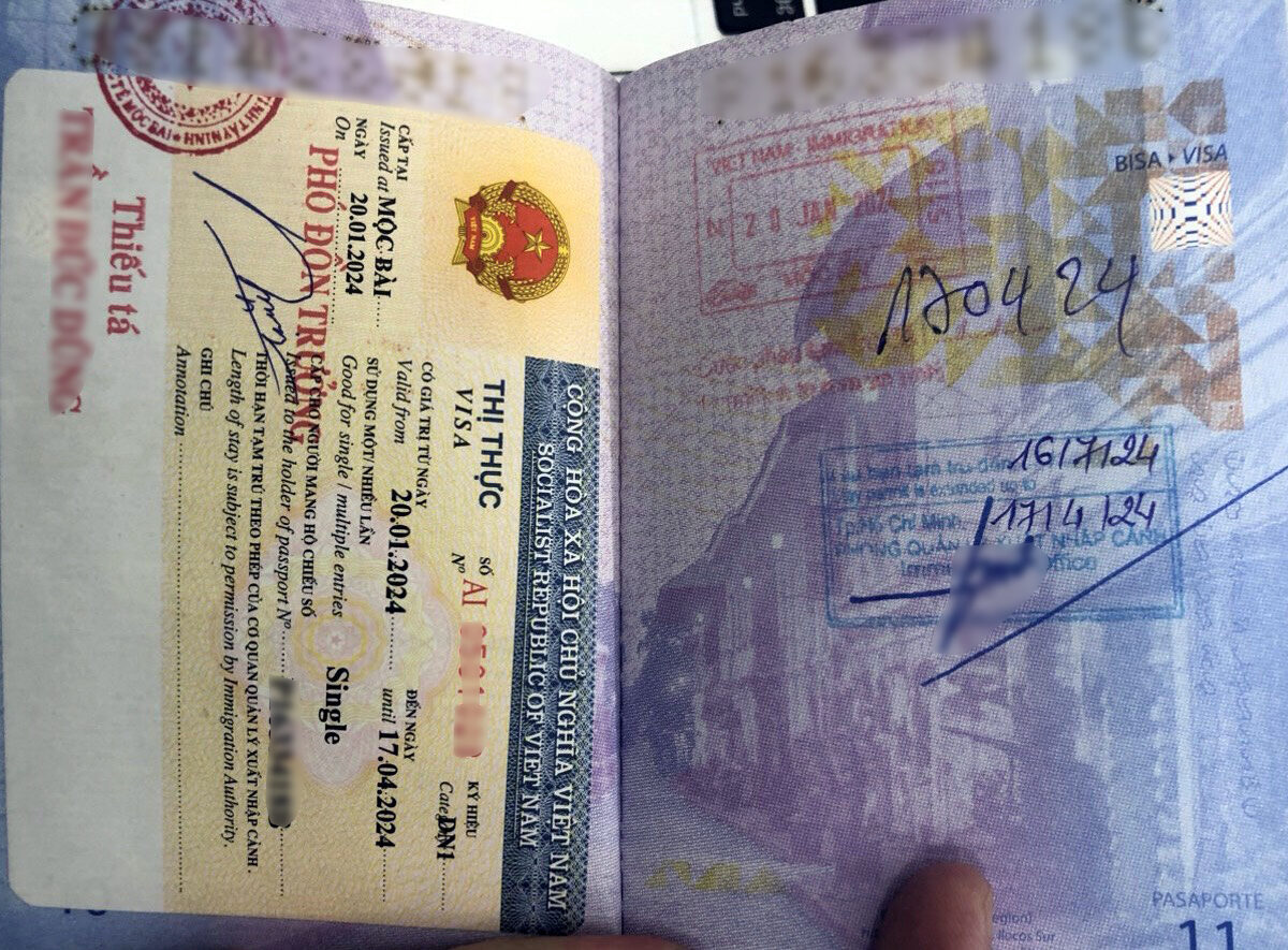 Gia hạn visa tại Vũng Tàu