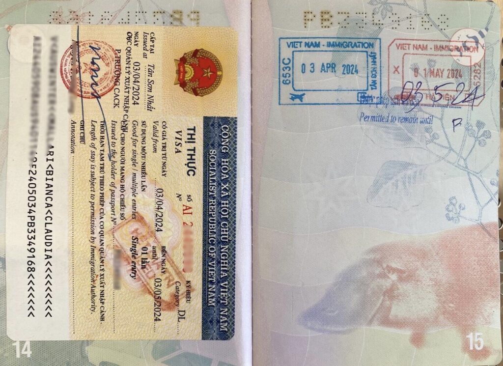 visa du lịch Vũng Tàu