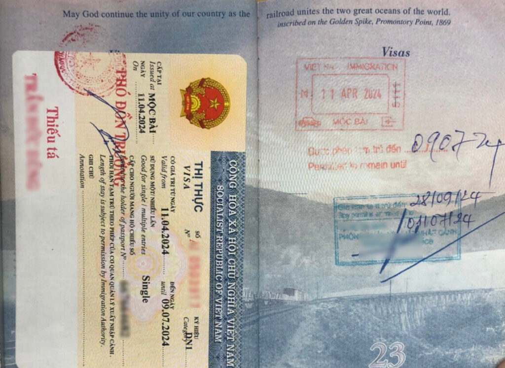 gia hạn visa Việt Nam