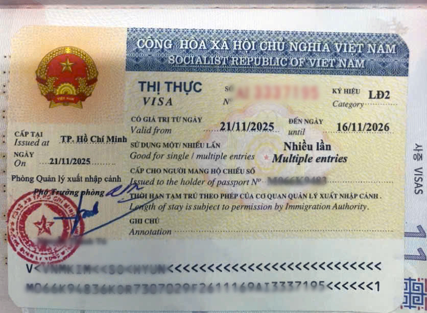 Visa Việt Nam dành cho người Algeria